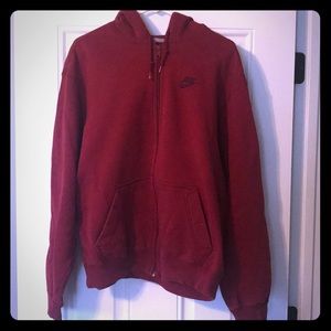 Nike zip up hoodie